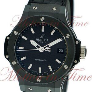 Hublot Big Bang Automatic 38mm, Black Carbon Dial - Ceramic on Strap